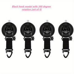 4pcs Rotatable Car Mounts for Outdoor Camping