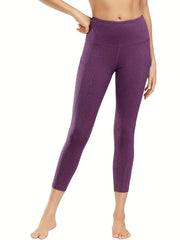 Women's High Waist Soft Yoga Pants with Pockets