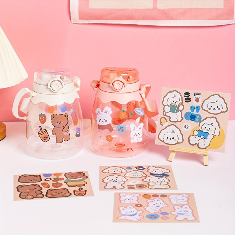 4pcs Bear Scrapbook Journal Sticker DIY Planner Decor