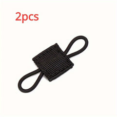 2pcs Elastic Buckle for Antenna Rods, Outdoor Camping Accessories