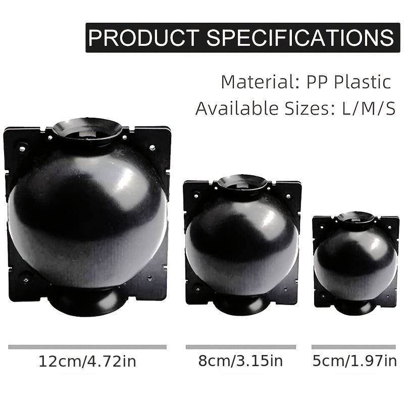 3pcs High Pressure Root Growing Box for Tree, Reusable Grafting Ball Controllers