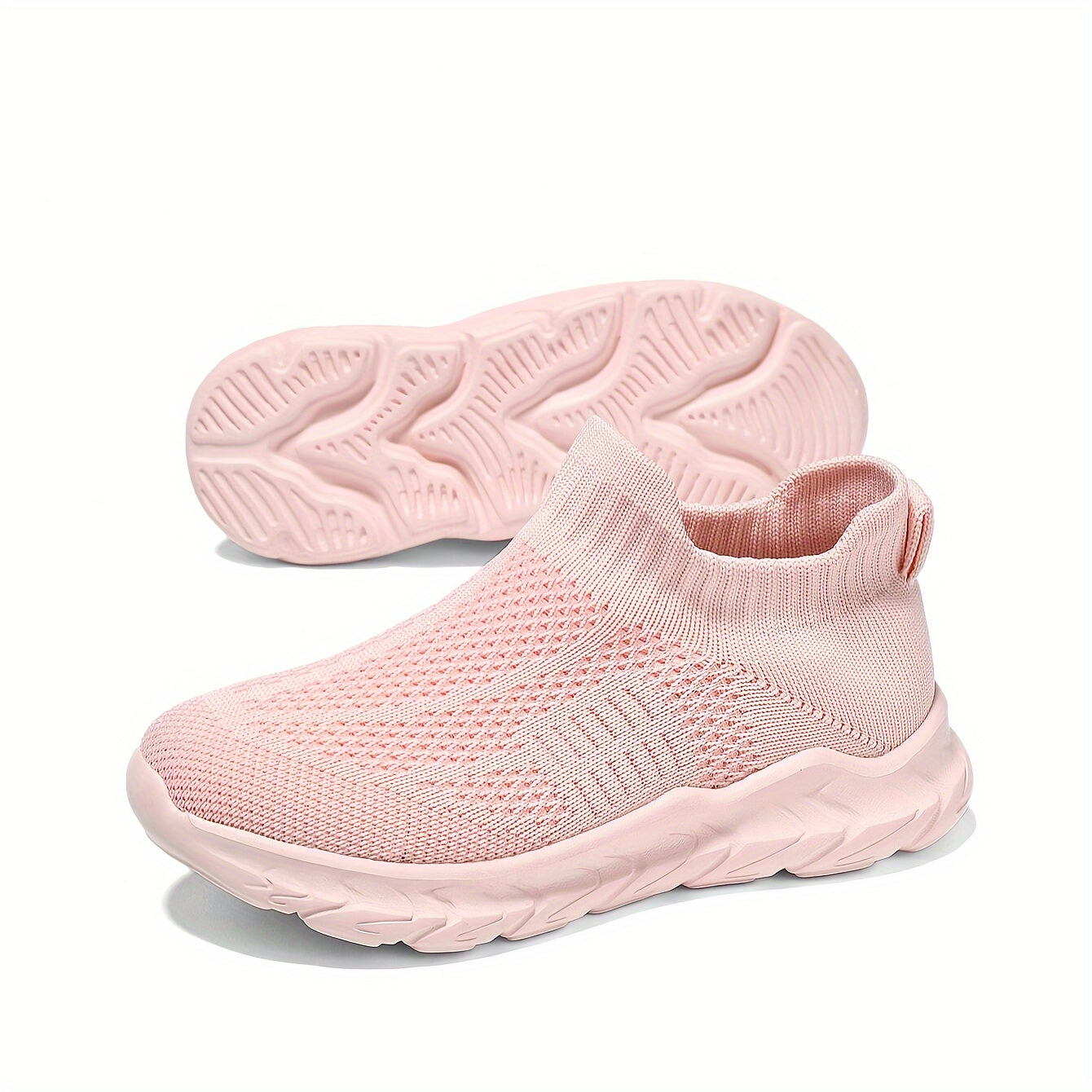 Boy's Knit Breathable Sock Shoes Soft Sole Sneakers Non Slip