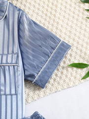 Boys 2pc Short-Sleeve Trousers Loungewear Set
