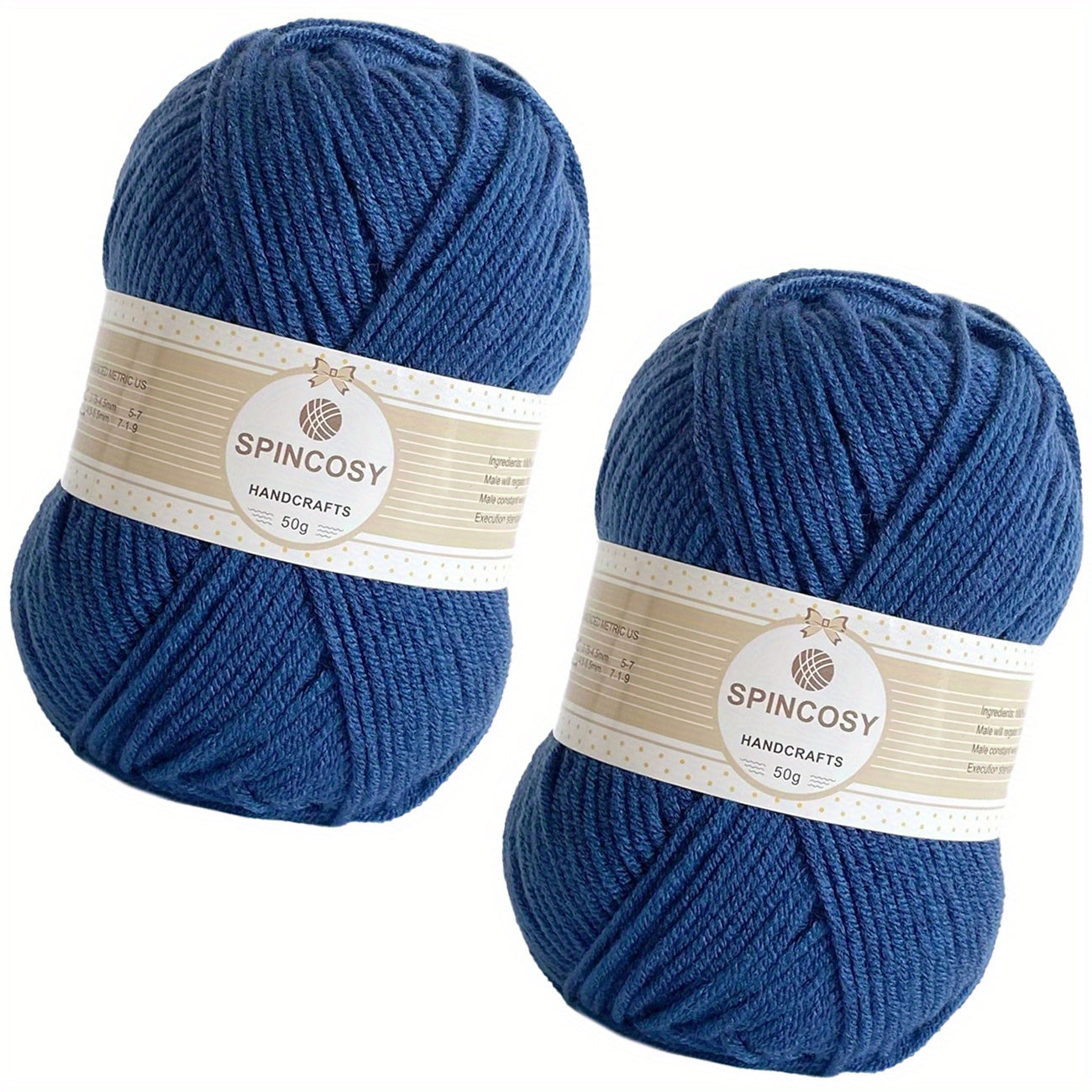2pcs 4 layer Crochet Yarn Acrylic Soft Yarn for DIY Crafts 100g