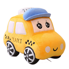 Cartoon Car Pillow Car Stuffed Toy Boy Gift Cartoon Bus Stuffed Toy