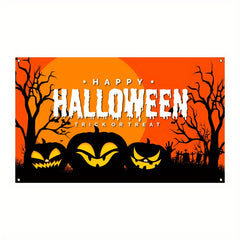 Halloween Banner Background Cloth Party Decorations