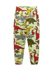 Boys Dinosaur Pajama Set Long Sleeve Top & Pants