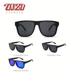 Polarized Square Sunglasses UV Protection Vintage Glasses For Men