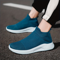 Men's Breathable Slip-on Athletic Shoes Lightweight Sneakers