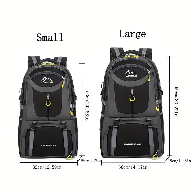 Large Capacity Adventure Backpack for Outdoor Hiking & Traveling