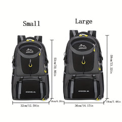 Large Capacity Adventure Backpack for Outdoor Hiking & Traveling