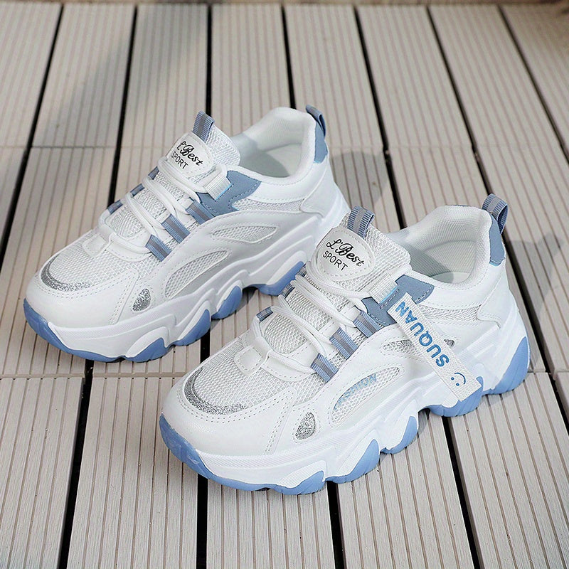 Women's Spring Fleece High Sports Shoes Dad Shoes