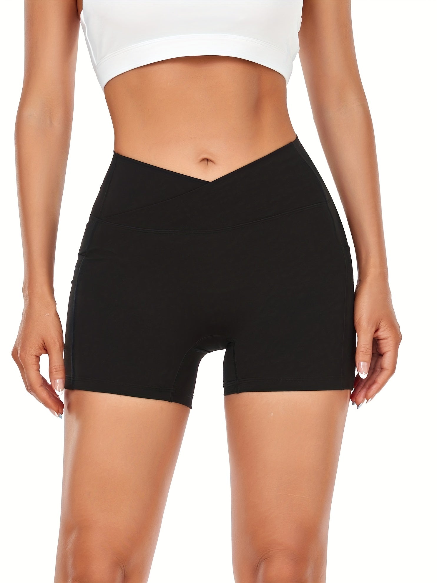 High Stretch Sports Shorts Women's Activewear