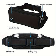 Unisex Running Waist Bag Sports Phone Storage Cycling Fanny Pack