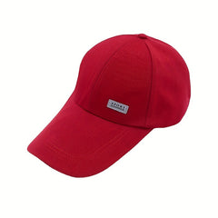 Unisex Sunshade Adjustable Baseball Cap with Extended Eaves