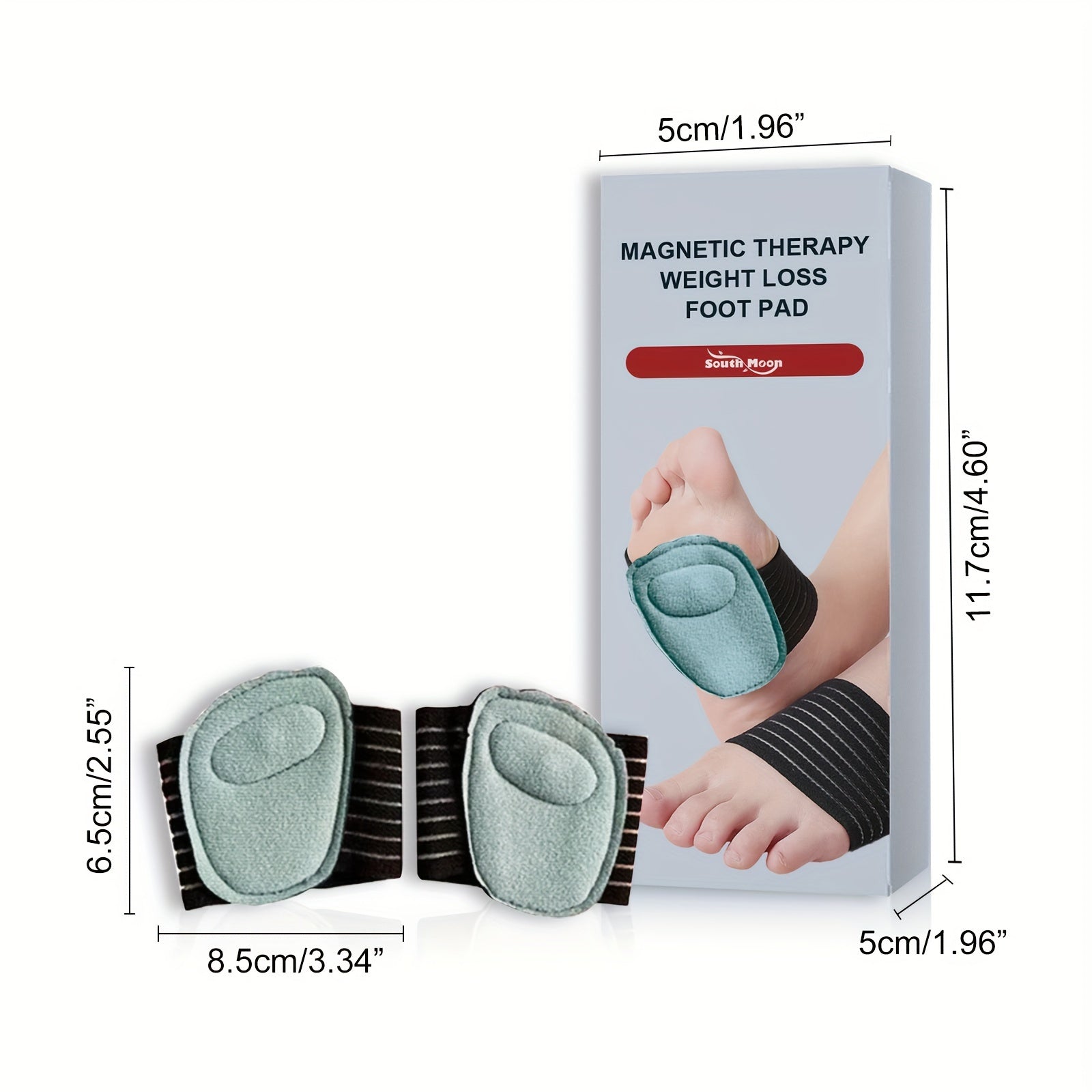 Acupressure Forefoot Pad Tummy Control Body Shaper Size Up