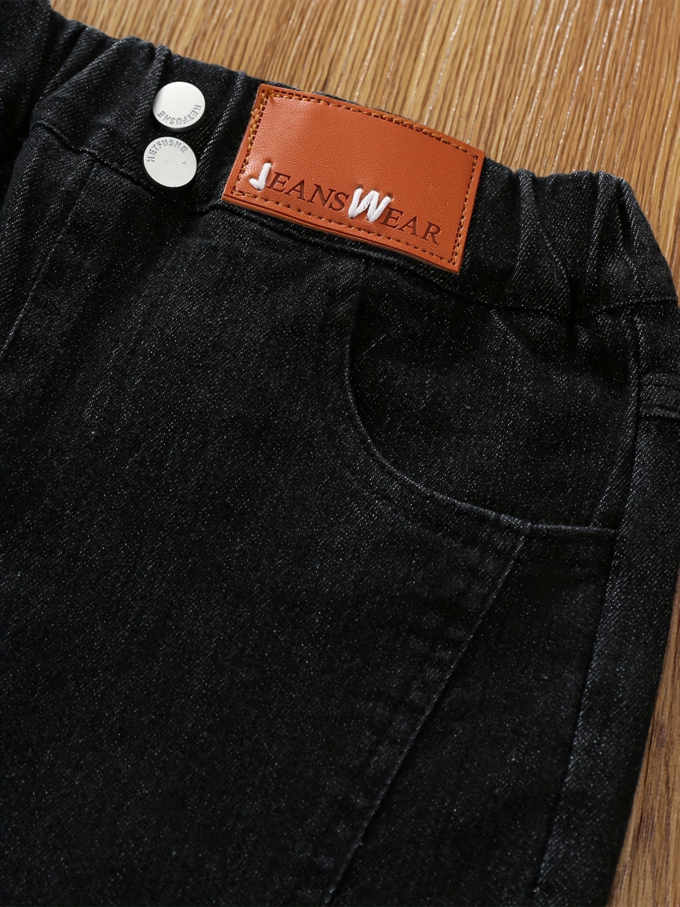 Girls' Casual Bell Bottom Pants Slim Fit Jeans For Kids
