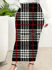 Women's High Rise Midi Maxi Skirt