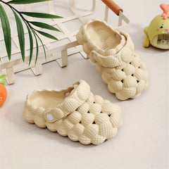 Girls Breathable House Shoes Lightweight Anti Slip Clogs All Seasons