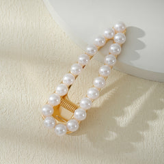 6pcs Pearl Rhinestone Hair Clips Barrettes Hairpin Hair Accessories