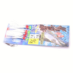 Stainless Steel 10 Skewer Hooks Bionic Squid Chatterbait Hooks