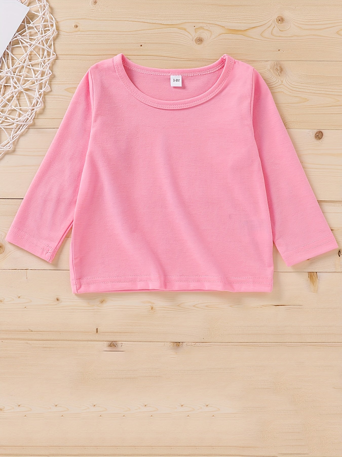 Kid's All Match Round Neck Pullover Top Long Sleeve Casual Sweatshirt