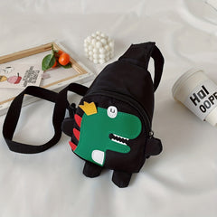 Nylon Dinosaur Print Chest Bag for Kids