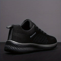 Men's Lace Up Mesh Sneakers Lightweight Breathable Running Shoes