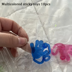 Stretchy Hand Toys Colorful Finger Puppets Sensory Play Party Favors