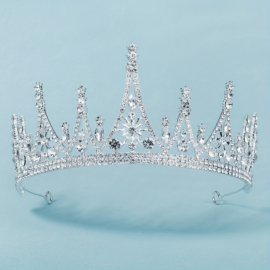 Baroque Bridal Headdress Crystal Hair Accessory