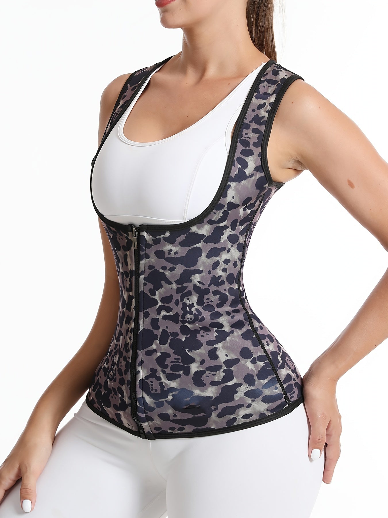 Leopard Waist Trainer & Girdle Belt Women's Shapewear