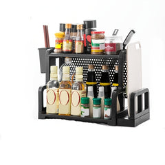 1pc Seasoning Rack Household Holder Countertop Storage Rack
