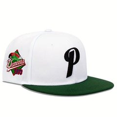 Men's P Embroidered Baseball Cap Adjustable Sun Hat