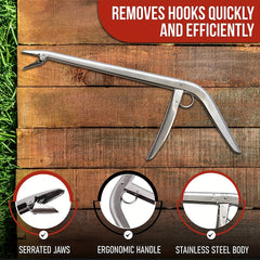 Stainless Steel Fishing Pliers - Perfect for Hook Removal