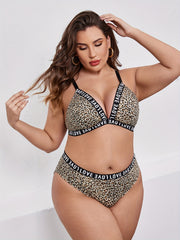 Sexy Leopard Print Bra & Panty Set