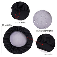 Waterproof Reusable Women's Shower Cap Double Hair Cap PEVA Lined