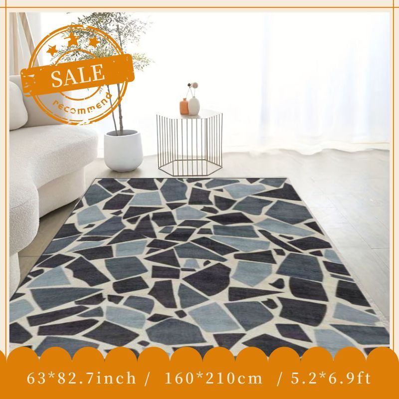 Fluffy Faux Cashmere Area Rugs Soft Living Room Car
