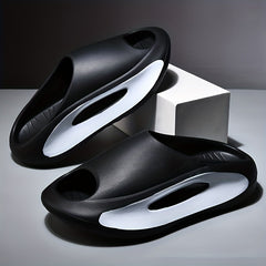 Men's Comfortable Non Slip Platform Slides for Summer