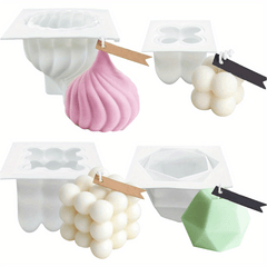 Bubble Candle Silicone Molds for Candle Making