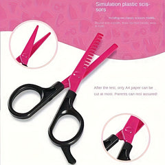 Girls Beauty Salon Set Hair Cutting Kit Pretend Play Hairdresser Toy
