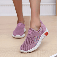 Women's Knitted Sock Shoes Low Top Slip On Casual Gym Walking Sneakers