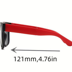 Square Frame Sunglasses Sun Protection for Boys and Girls