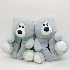 Anime Cozy Slides Bear Plush Comfy Slippers