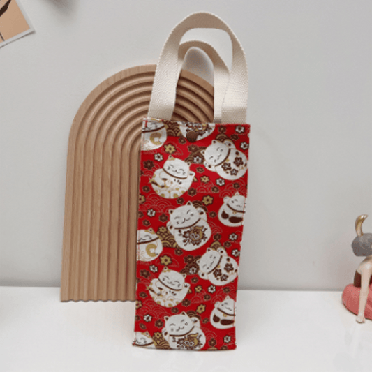 Insulated Beverage Bag Tote Mug Holder Water Bottle Sleeve