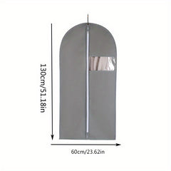 Hanging Clothes Storage Garment Bag Zipper Breathable Suit Cover