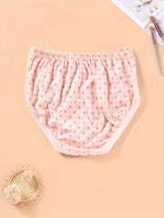 Floral Print Briefs Comfy & Breathable Stretchy Intimates Panties