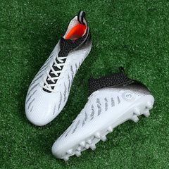 Men's Pro Soccer Shoes Outdoor Cleats Lightweight Breathable