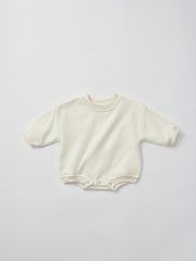 Baby Long Sleeve Cotton Triangle Romper for Spring and Autumn
