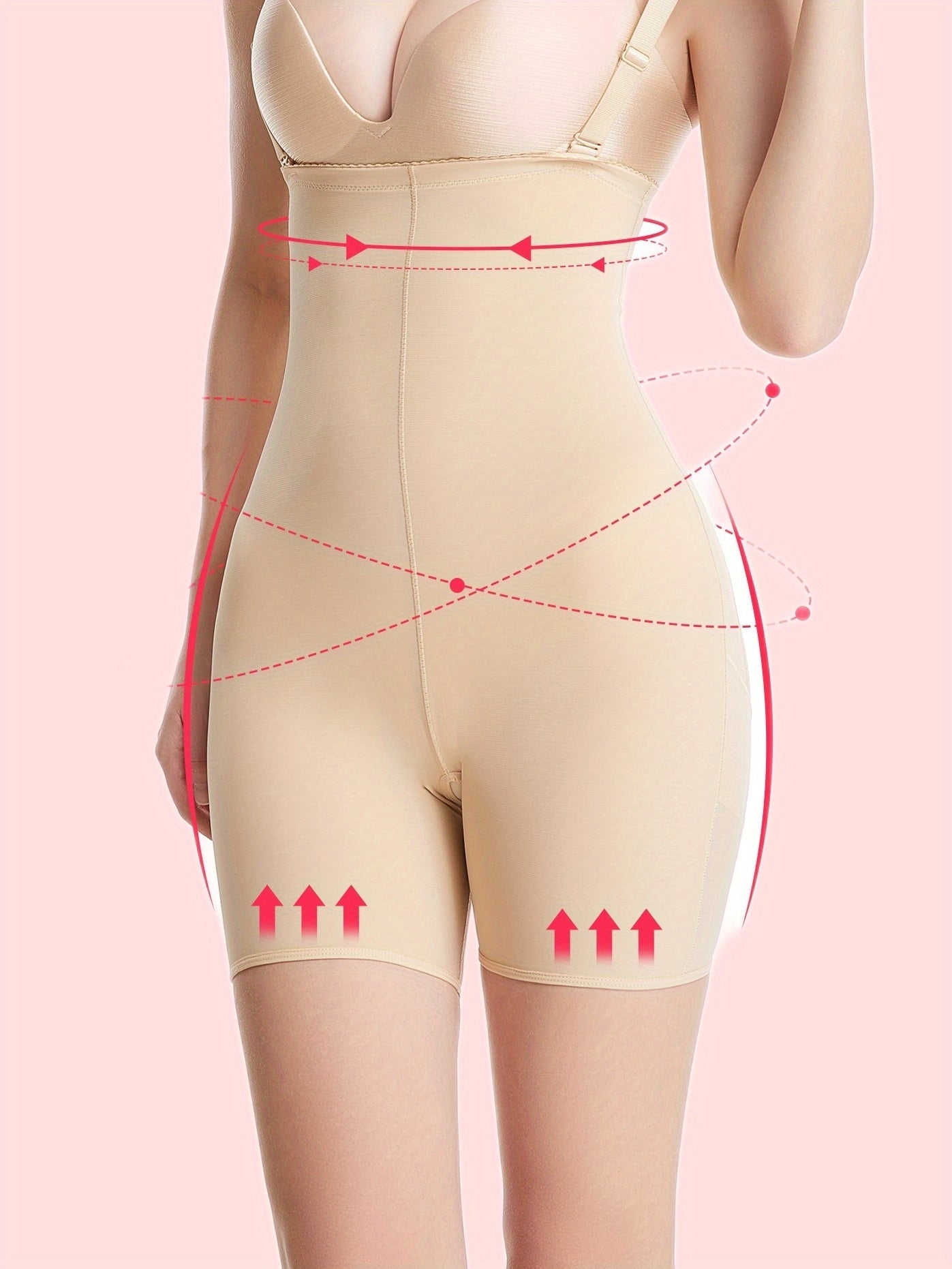 Mesh Shaping Panties High Waist Tummy Control Women's Underwear