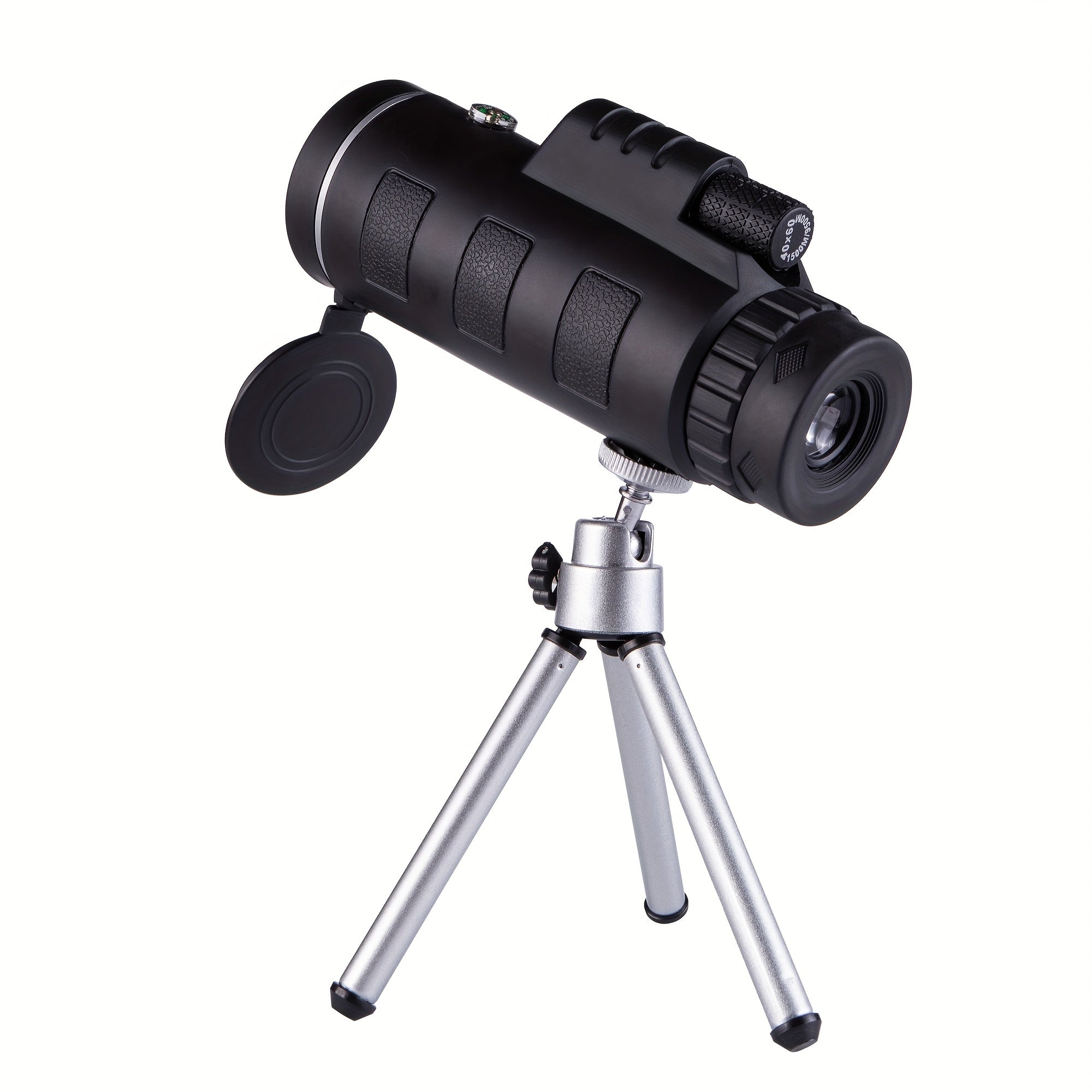40X60 Monocular Telescope High Powered For Adults BAK4 Prism Compact Monocular